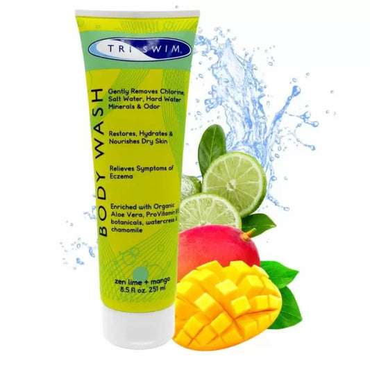 TRISWIM Kloori eemaldav kehapesugeel Laim-Mango (250ml)