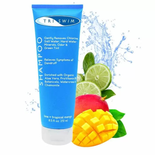 TRISWIM kloorieemaldav juuksešampoon Laimi-Troopilise mango (250ml)