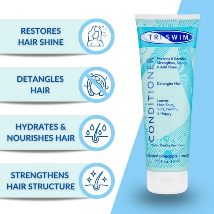 TRISWIM Taastav juuksepalsam Ananassi-Mango (250ml)